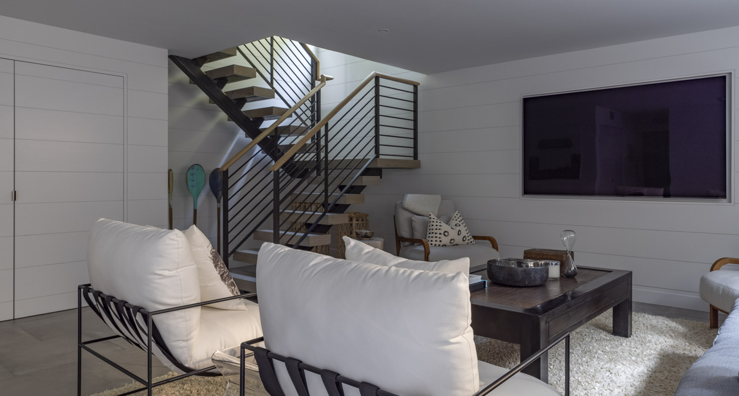 Photo of construction by Ronald Webb Builder.